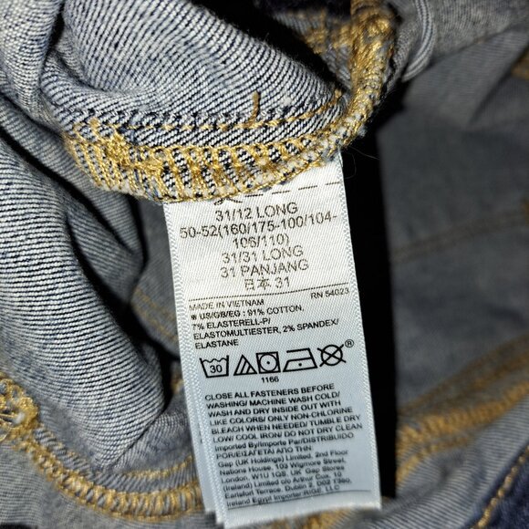 Gap Maternity Inset Panel Favorite Jegging Medium Indigo Denim Jeans - Picture 8 of 14